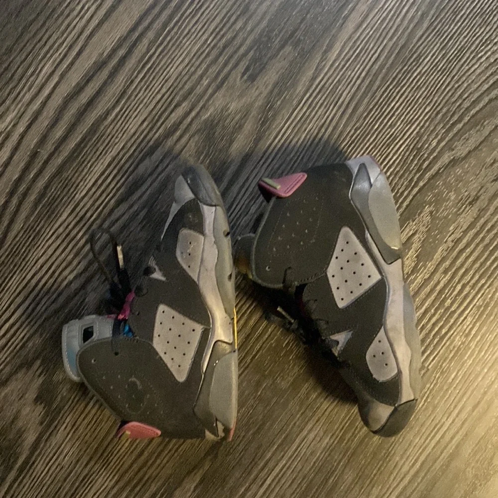 🍍 Nike Air Jordan 7 Retro Bordeaux Size 1.5Y🍍H-3